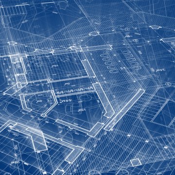 Digital blueprints of a home